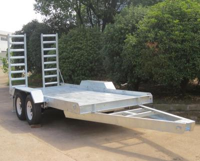 China Mobile factory trailer with loading ramp rust resistant equipment factory trailer, factory direct competitive price for sale