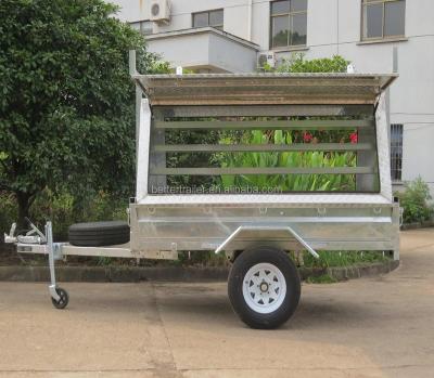 China Car Trailer Builders Use, Aluminum Tools Trader Trailer for sale