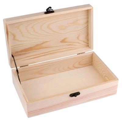 China 100% Wholesale Custom Wooden Box Wooden Gift Box Eco-Friendly Popular Wooden Packaging Boxes Wooden And Bamboo for sale