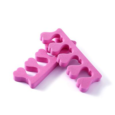 China finger & Wholesale Cheap Colorful Toe Sponge EVA Heart Shape Toe And Finger Separator for sale