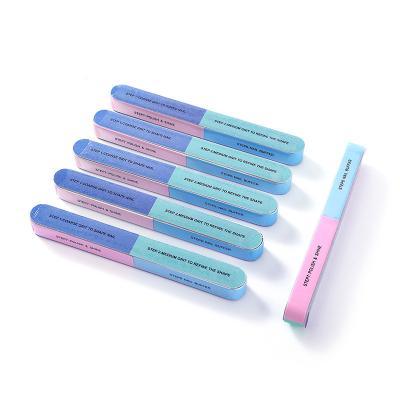 China Wholesale Cheap EVA Spot Edge Seven Sides Polishing Nail File for sale