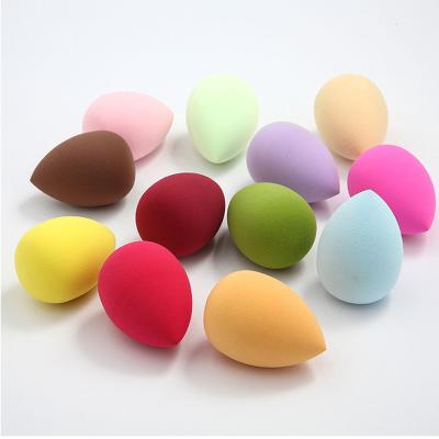 China Sponge 4*6cm non-latex water drop shape for washing makeup sponge dry/wet powder puff for sale