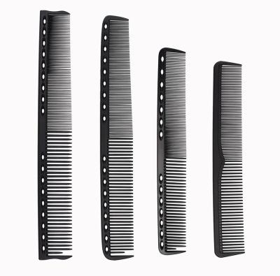 China For Hairdressing Studio Black Home Studio Thin Hair Carbon Fiber Men's Flat Hair Dual-Use Hair Brush Thin Women's Hair for sale