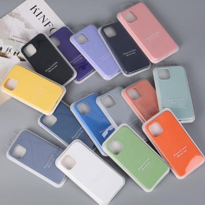 China Original Official Custom Anti-drop Phone Cover For iPhone 6 Pro Max Luxury Cell Mobile Liquid Silicone Phone Case 7 8 x 11 12 for sale