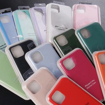 China Original Anti-fall Luxury Liquid Silicone Phone Case For 7 8 Plus For Cover For iphone 6 6S plus X XS max XR 7 8 11 12 case for sale