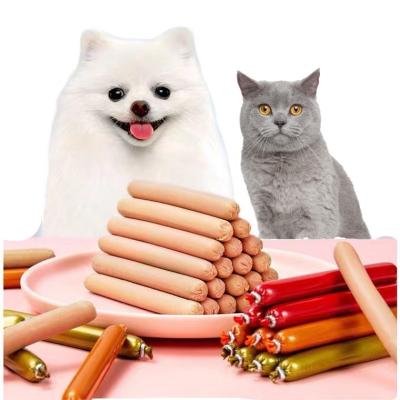 China Factory Directly Sell Dog / Cat Wholesale Cheap Snacks Treats Food Sausage Wholesale for sale