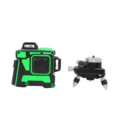 China 12 Line 3D Green Laser Levels Self Leveling 13x11x14cm for sale