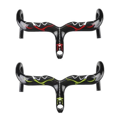 China High Quality Mountain Bikes Bicycle Handlebar Carbon 400/420/440 Carbon Fiber Bicycle Handlebars for sale