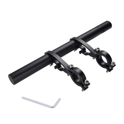 China Durable Bike Handlebar Bracket Aluminum Alloy Aluminum Alloy Bicycle Bracket Multi-Function Double Extension Handlebar for sale