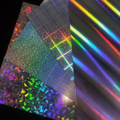 China BOPP Lamination Moisture Proof Metallized Holographic Thermal Film For Decoration Film for sale