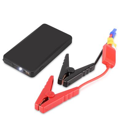 China 6000mAh Portable Car Jump Starter Emergency Charger Car Booster Starting Device with LED Flashlight 135*80*15mm for sale