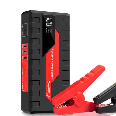 China Hot Selling Car Battery Mini Jump Starter Multifunctional 12V 20000mAh for Diesel and Gasoline Cars 155*80*23mm for sale