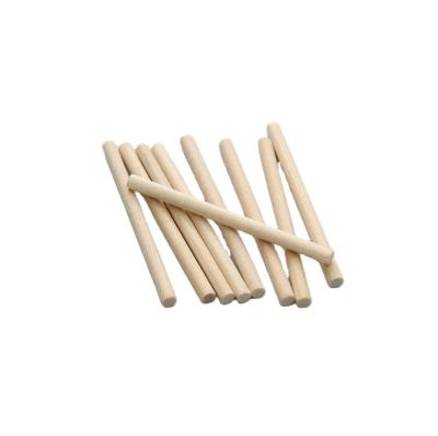 China China Custom Wholesale Multi Size Round Stick DIY Wooden Model Solid Wooden Stick for sale