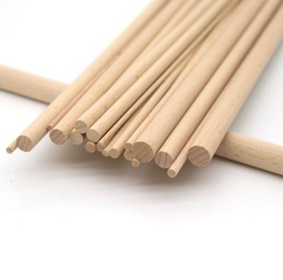 China Wholesale Custom Unfinished Wooden Natural Wood Color Wooden Sticks Sticks From China Factory for sale