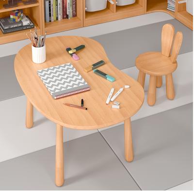 China Latest Design Study Children's Desk Cute Style Wooden Children's Desk Eco-Friendly for sale