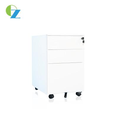 China Office Furniture Rollcontainer 3 Drawer Movable Cabinets Steel Filing Cabinet for sale