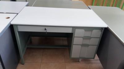 China Office Workstation Desk H750*W1200*D600MM Stable Cold Pressed Plates Environmentally Friendly Plastic Powder Raw Materials  Any RAL Color 50kg Weight for sale