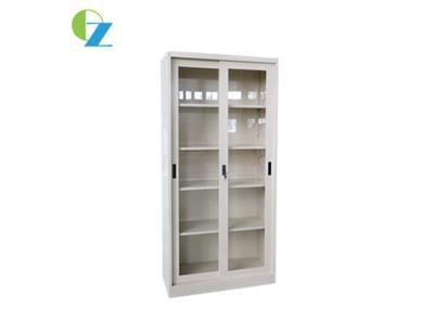 China Cold Rolling Steel Floor Standing Cupboard Office Furniture with Adjustable Shelves for sale