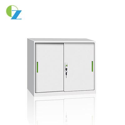 China Small Sliding Door H900*W900*D400mm Metal Office Cupboard School Furniture for sale