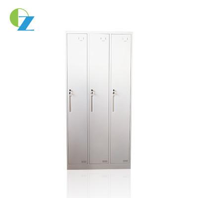 China School Gym 3 Door Steel Office Lockers With Modern Popular Design for sale