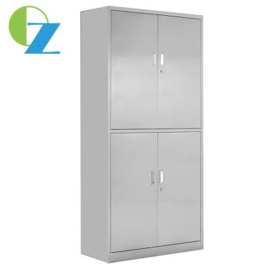 China 25mm Edge 4 Door Steel Office Cupboard Filing Metal Storage Cupboard For Office for sale