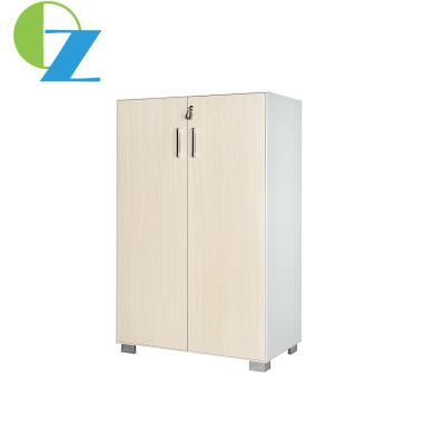 China Zinc Handle Slim Metal And Wood Storage Cabinet Thin Edge 2 Tier Te koop