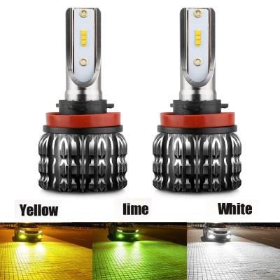 China Hot Selling COB 5202 H8 H9 H11 Headlight High Low Beam Fog Lamp Led Headlight CSP K1 H1 H3 H27 9005 9006 9012 Auto Car Led Bulb C6 H4 Light H7 LED headlight for sale