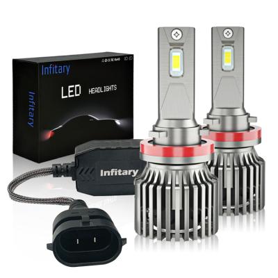 China High Power Canbus Ready Wholesale Price Error Free Truck Led Headlight Ultra Quiet Fan Led Spotlight for sale