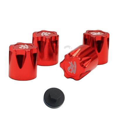 China Vehicles & Remote Control Toys 4PCS 1/10 CNC Aluminum Alloy M4 Nut Wheel Rim Hat Cap For Drift Tamiya Yokomo HPI HSP Crawler TRX4 TRX6 D90 D110 SCX10 RC for sale