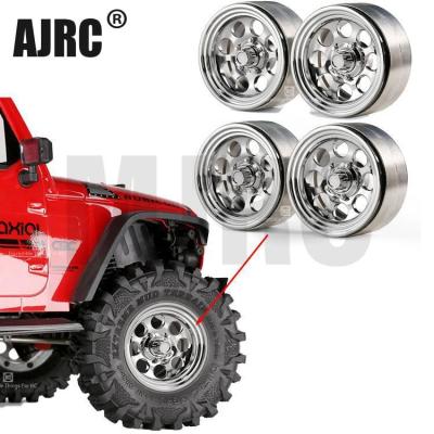 China Vehicles & Remote Control Toys 1.9 Inch SCX10II TRX-4 AXIAL RC4WD D90 D110 Metal Wheel G08 Tomb Raider Plated Simulation Climbing Car 1/10 for sale