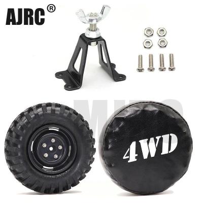 China Vehicles & AJRC Toys Remote Control Spare Tire Frame Metal Spare Wheel Bracket Wheel Bracket for 1/10 Axial SCX10 RC4WD D90 D110 RC4WD TRX4 CC01 RC Crawler for sale