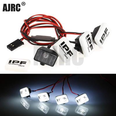 China Vehicles & RC Toys Remote Control Car 4 LED Square Light Cover For 1h10 RC 90028 RR10 Crawler SCX10 Axial 90046 Traxxas TRX4 Tamiya CC01 D90 TF2 MST HPI 90053 for sale