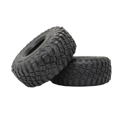 China Vehicles & Remote Control Toys AJRC 2.2 Inch 120mm Rubber Tires For 1/10 Axial Redcat SCX10 II 90046 90047 trx-4 RC4WD d90 d110 TF2 RC Rock Track Car for sale