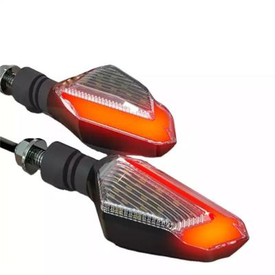 China Day Time Running Light 12V Motorcycle Led Flashing Lights Front Rear Indicators Brake Light Turn Signal Lights For Motorbike ATV Scooter for sale