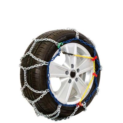 Cina Non-slip Car Snow Chains KN12mm Winter Bands Snow Tire Emergency Car Alloy Steel Anti-Skid Chains in vendita