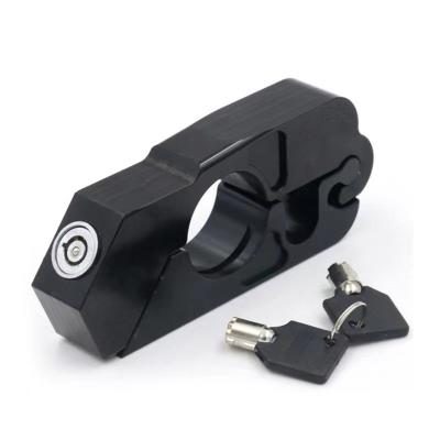 China Universal Bike Aluminum Alloy Handlebar Grip Motorcycle Accessories Lock Brake System for sale