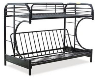 China Metal Bunk Bed Frame Space Saving Triple Metal Sofa Bed Simple Elegant Folding Daybed For Home for sale