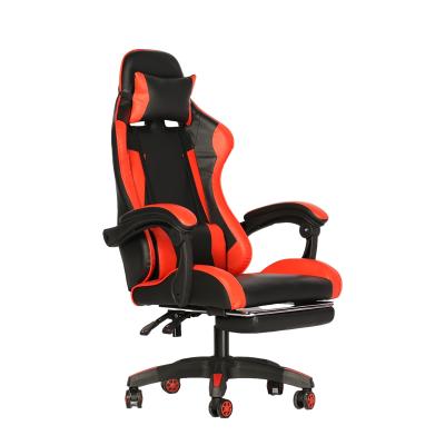 China 2021 Adjustable Leather Office Swivel (Height) Racing Chair Computer Gaming Chair for sale