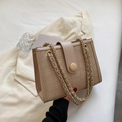 China Fashion Women PU Leather Ladies PU Leather Tote Bag Supplier Luxury Shoulder Handbags for sale