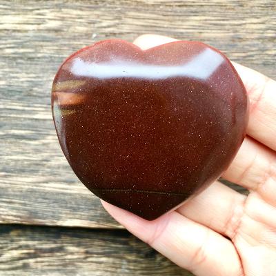 China Natural high quality crystal heart-sharped lapis lazuli heart stone crystal wholesale from China for sale