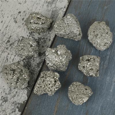 China Wholesale Natural Raw Pyrite Healing China Pyriye Pyriye Specimens Mineral Gift Box for sale