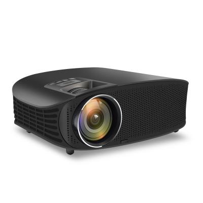 China Projection Ready High Quality Black Mobile 3D Video Projector Study Quiet And Without Interference for sale