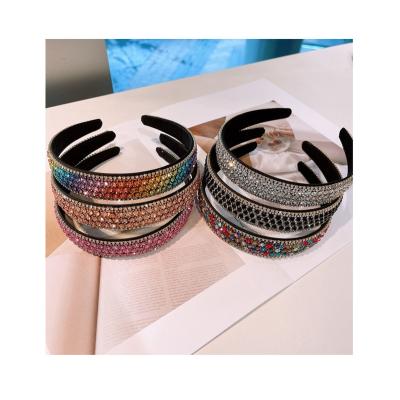 China Fashion Manufacturers Supply Wholesale High Quality Luxurious Color Hair Accessories Microfiber Headband for sale