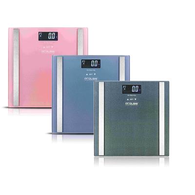 China Arrvial Body Weight Scale PROLISS New Bathroom 180kg Electronic Digital Household Balance Fat Weigh Body Fat Scale for sale