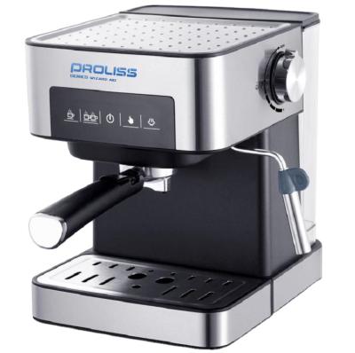 China Cappuccino PROLISS 15bar 19bar 850w 1.6L Touch Screen Espresso Coffee Machine Coffee Maker Coffee Machine Espresso for sale