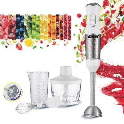 China Multi-Functional High Quality Portable Smooth Hand Blender Motor Fruit Juicer OEM PROLISS Electric Plastic Immersion Blender Machine for sale