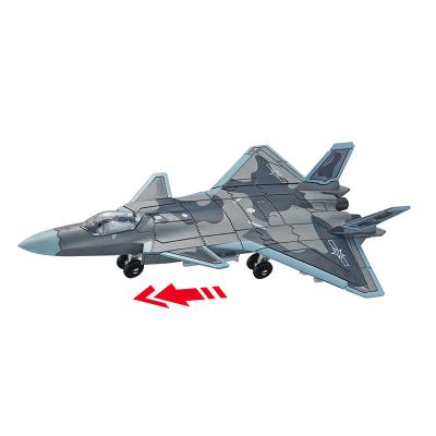 China 1:100 Scale J20 Stealth Fighter Model - 23 - 28, Color - Boxed, 120pcs/Carton Te koop