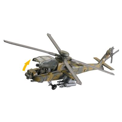 China 1:72 Scale Apache Attack Helicopter Model - 24 - 6, Color - Boxed, 72pcs/Carton Te koop