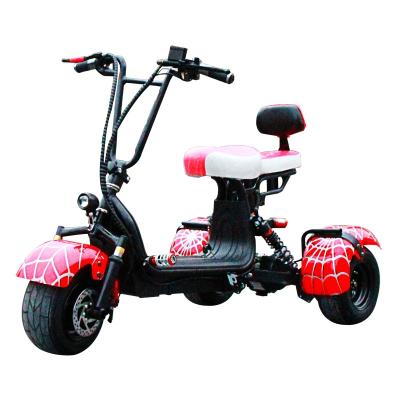 China Big Power 800W Golf Scooter 3 Wheels Unisex Electric Scooter Electric Tricycles for sale