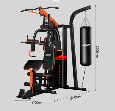 China Fitness Equipment Accessories 3 Station Multi Gym Home Gym Equipment Multi Strength Gym Station Fitness for sale